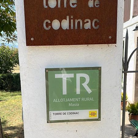 Torre De Codinac Villa Sant Pere de Torello Exterior photo
